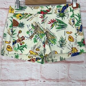 Jcrew Hawaiian design shorts size 2